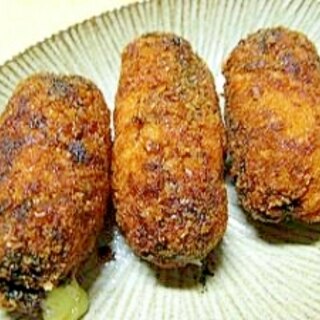 塩麹鶏のチーズinフライ